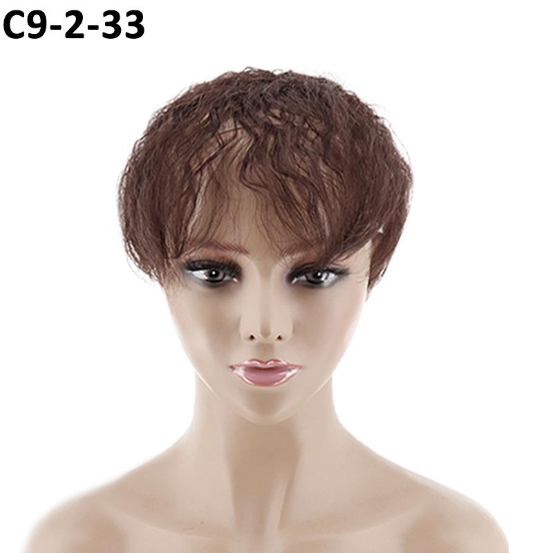 LISI HAIR Женский натуральный парик, 3D воздушные волосы для наращивания, искусственная заколка для волос, чистый цвет, парики из высокотемпературного волокна, повседневная одежда