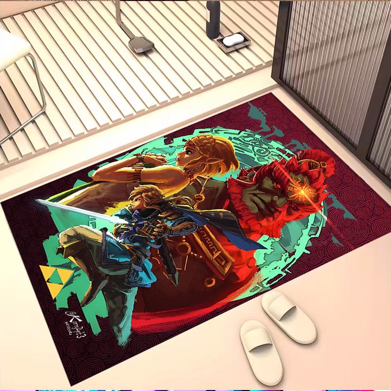 Video games Print Rug, Washable Floor Carpet, For Entryway Dorm Laundry Room Office Study, Home Decor Birthday Christmas Gift