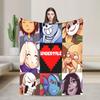 Undertale Санс Игровые Пледы Фланелевый Текстиль Декор   Многофункциональный Легкий Плед для Постели Дивана Плюшевое Тонкое Одеяло