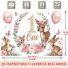 Birthday Party Backdrop Polyester Banner Photo Booth Decoration 25