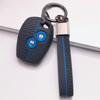 Чехол для ключа для Renault Clio Kangoo Master Trafic Twingo Modus Megane Scenic Laguna Espace с брелоком, сотовая текстура, ударопрочный протектор брелока