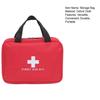 First Aid Storage Bag Zipper Closure Portable Mesh Pockets Emergency Bag with Handles for Home Office Travel