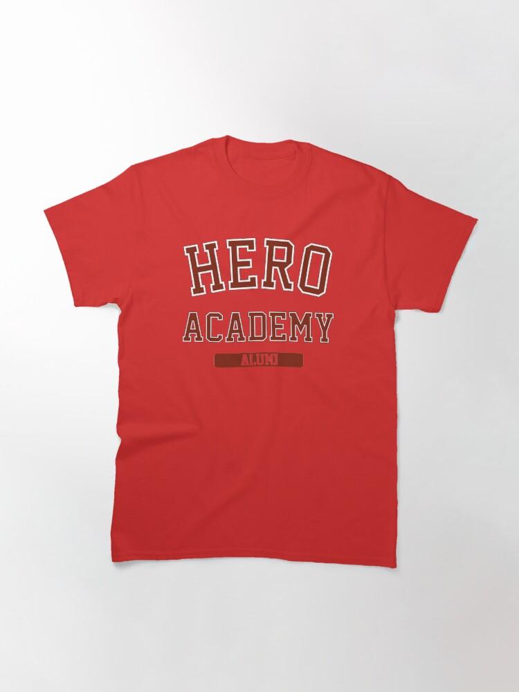 Hero Academy Alumi Classic TShirt 2026 Summer New Mens Womens Luxury Fashion Casual Cotton Oversized Tshirt Street Wear Y2K