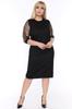 Women's Big Size Dress Star Sleeve Dress 3D-0022