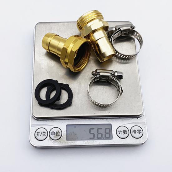 3/4 5/8-дюймовый долговечный сверхмощный сменный широкий совместимый адаптер для шланга для полива цветов и растений, товары для дома, садовый разъем