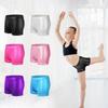Bright Bronzing Children's Dance Shorts High Elastic Breathable Boxer Shorts