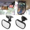 with Suction Baby Rear Convex Mirror 360 Rotation Car Baby Kids Monitor  Car-styling