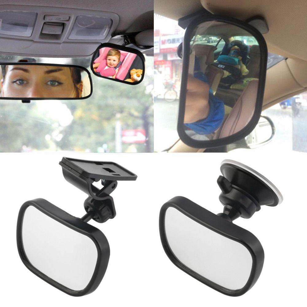 with Suction Baby Rear Convex Mirror 360 Rotation Car Baby Kids Monitor  Car-styling