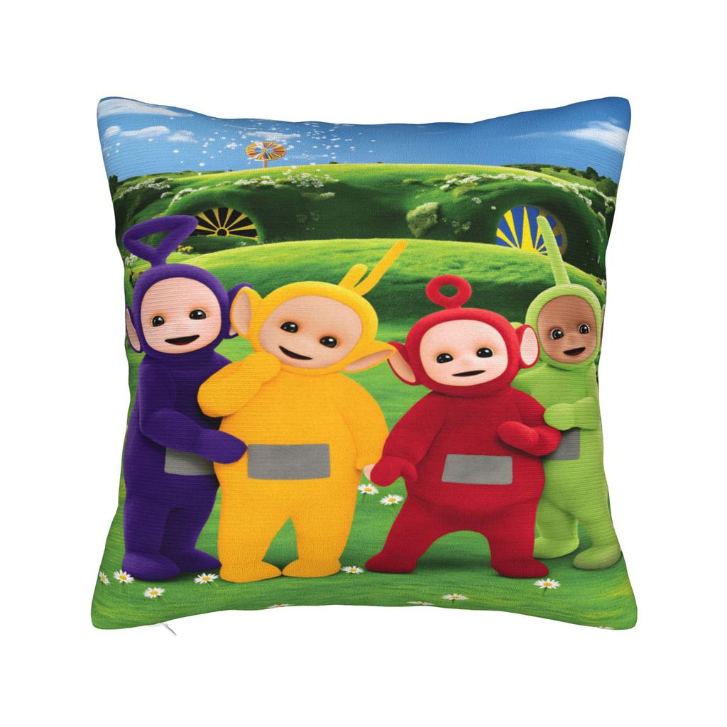 T-TeletubbiesED Pillow Case Retro Trendy Pillow Cover Comfy Pillowcases For Living Room Bed Chair