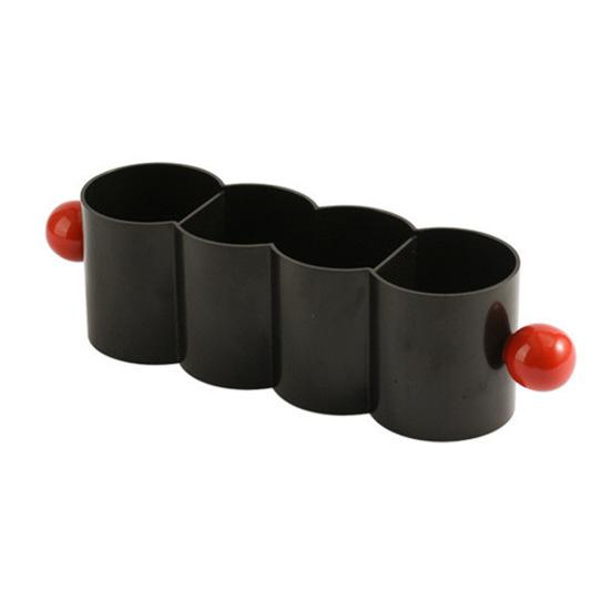 Настольный ящик для хранения органайзер для тюбиков большой вместимости 4 отделения многоцелевой ящик для хранения в холодильнике держатель для ручек кистей для макияжа