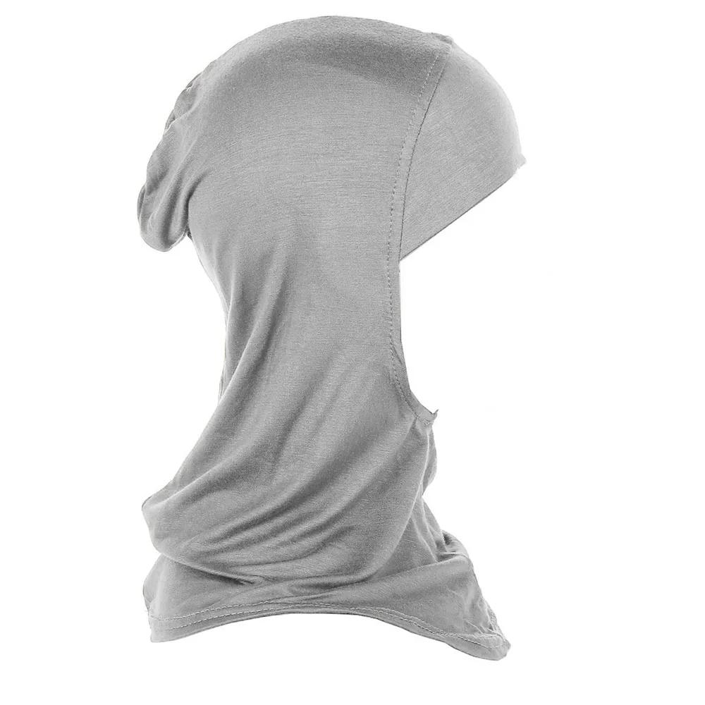 Modal Headscarf for Women Jersey Underscarf Inner Hijab Hat Turban Muslim Ninja Cap Islamic Head Neck Cover Bone Bonnet Headwrap