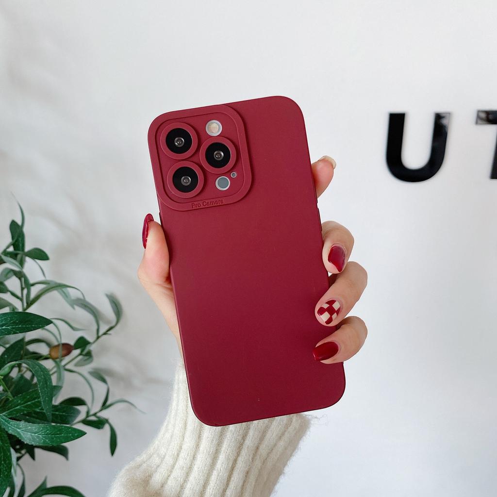 Подходит для чехла для мобильного телефона Apple 15 IPhone16promax Чехол для мобильного телефона с мелкими отверстиями и полной защитой, однотонный