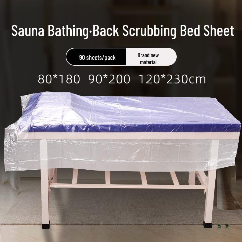Thickened Disposable Waterproof Spa Bed Film Table Cover