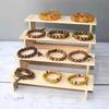 2/3/4-Tier Wood Display Rack Figurine Display Stand  for Cake Dessert Rack Stand Plant Rack