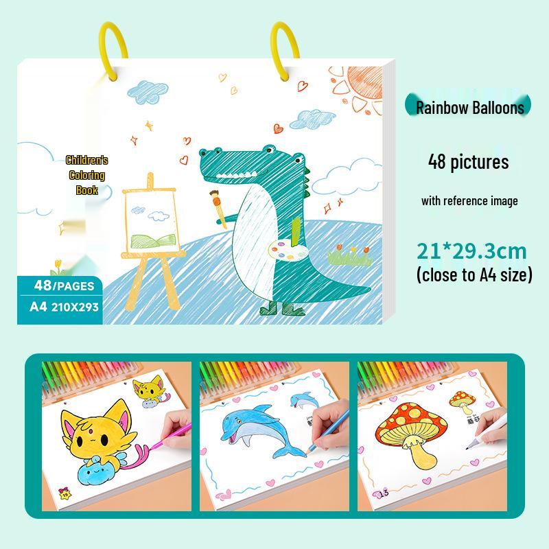 Набор раскрасок и рисования для детей