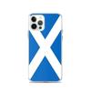 Coque iPhone - Drapeau Écosse - iPhone 12 Pro - Souple - Plastique Transparent - Multicolore