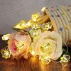 Cute Bee Battery Powered String Lights  for Bedroom Kid Room Tree Flowers Plants Patios Party Wedding Xmas Lawn Garden Decor