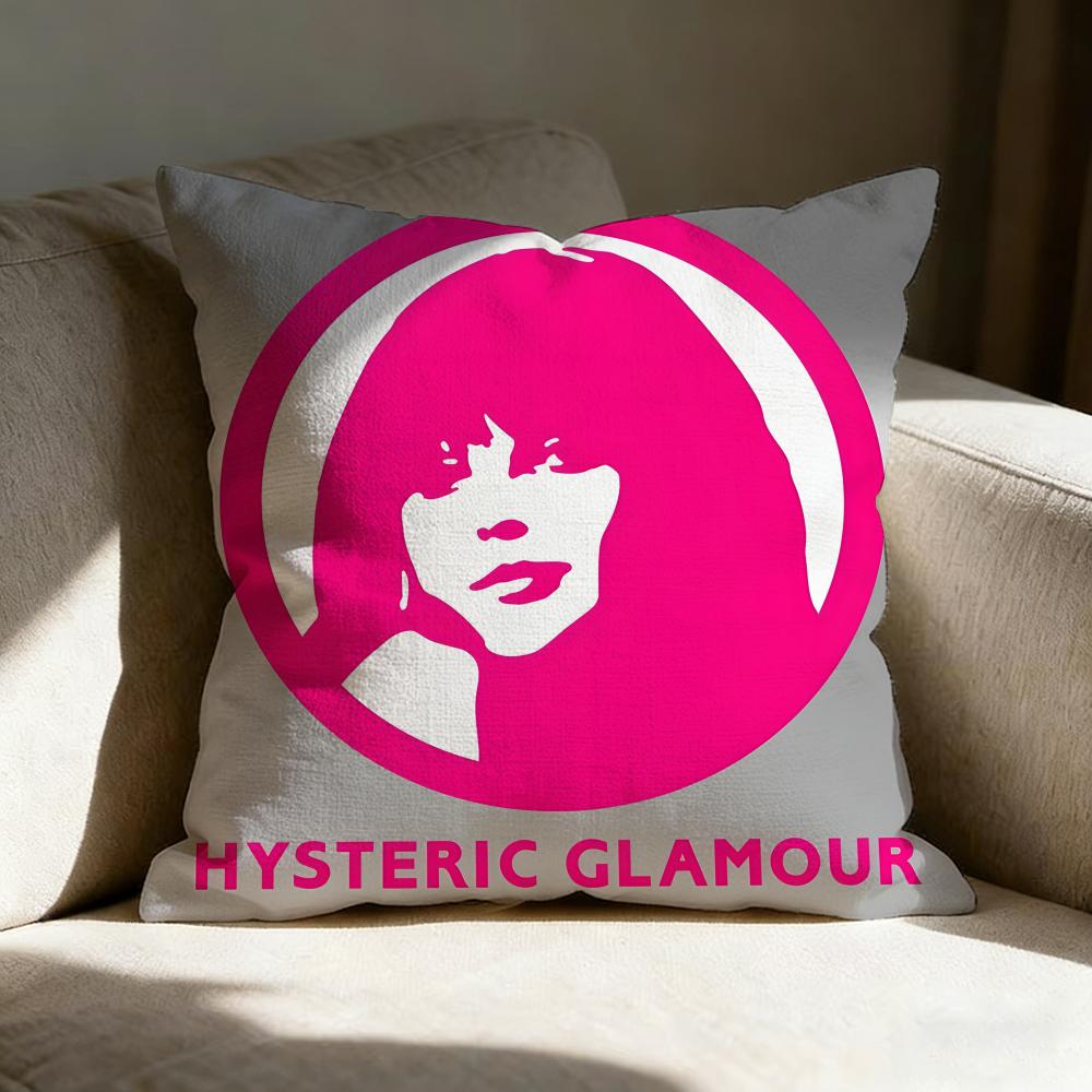 H-Hysteric G-Glamour Fashion Pillow Case Pillowcase, Double-Sided Printed, Sofa Cushion, Bedroom Headboard Pillow