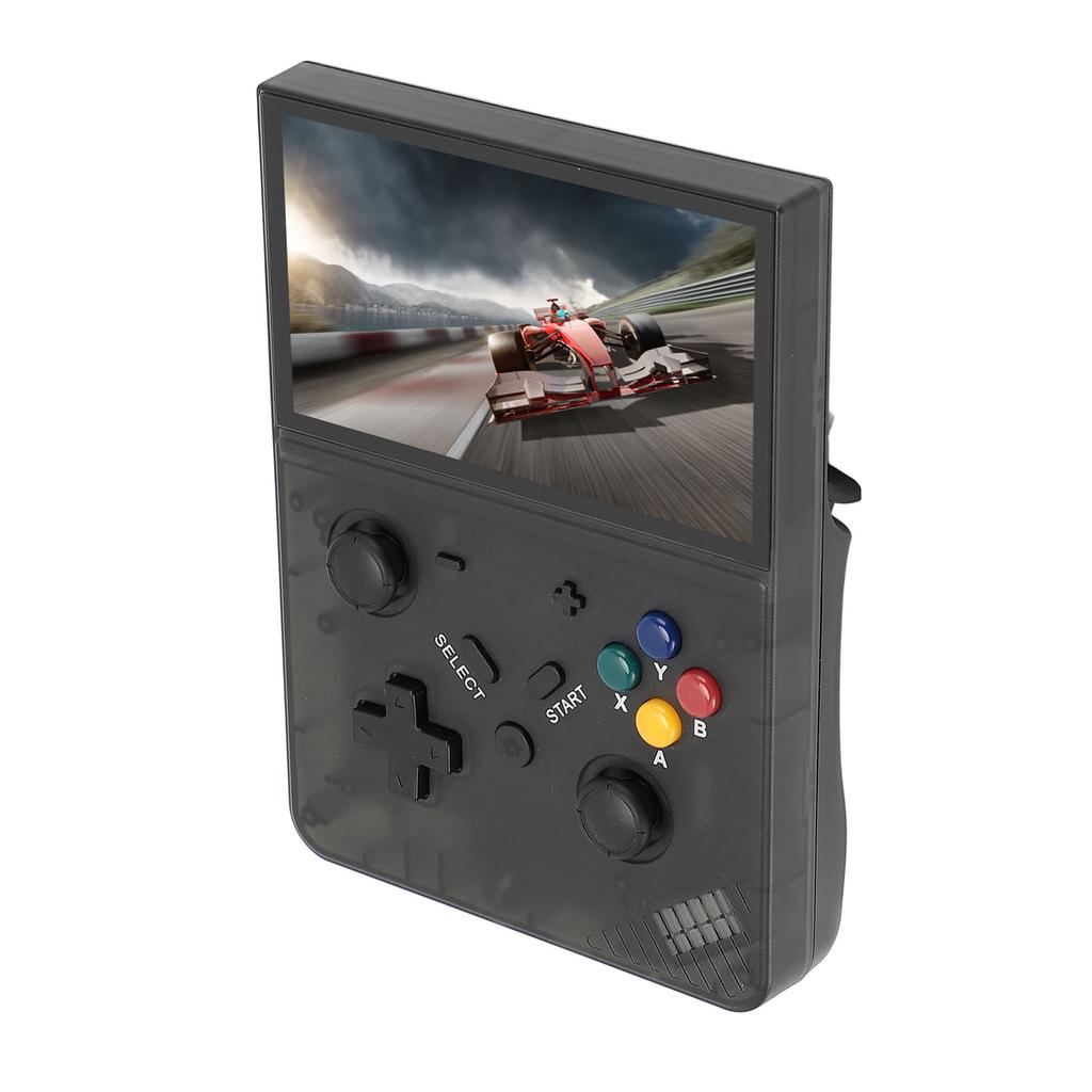 Портативная ретро-игровая консоль с экраном 4,3 дюйма 4K HD, прозрачным черным цветом, портативная игровая консоль