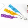 Набор из 3 секционных гребней с хвостиком, расчески для укладки волос, парикмахерские принадлежности, расческа для окрашивания