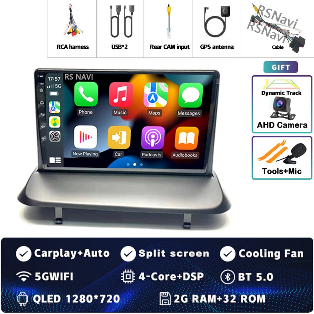 Android 14 Carplay Car Radio For Peugeot 5008 3008 2009-2015 Multimedia Video Player Navigation GPS Stereo 2Din DVD Head Unit BT