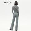 MO&Co. Women's High-Waist Flared Casual Pants