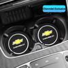 2Pcs Silicone Coaster Car Water Cup Pad  Anti-slip Mat Auto Interior For Chevrolet Spark Captiva Cruze Tracker Epica Nubira SS   XK2