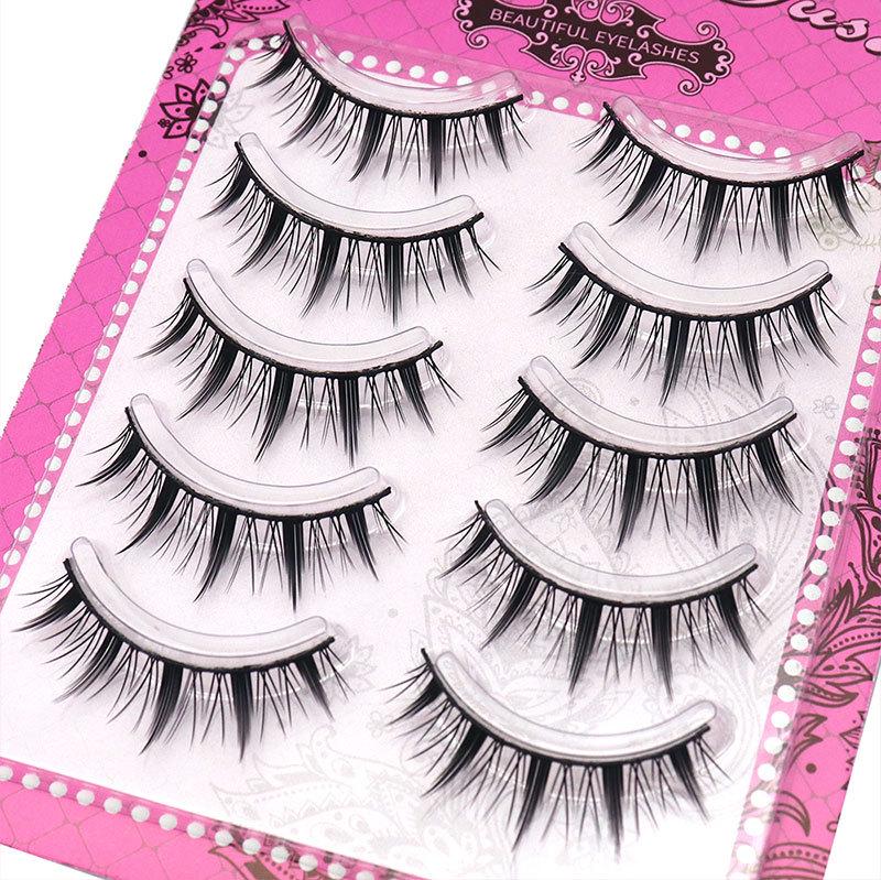 Cat Barbie Eyelashes: Natural, Thick, Photogenic, Double Eyelid Support with Eyeliner