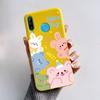 Чехол для Huawei P30 Lite Милый Мультяшный Медведь Лягушка Мягкий Матовый Силиконовый Чехлы для Телефона Для Huawei P30 P30Lite P30Pro P 30 Lite Pro Чехол