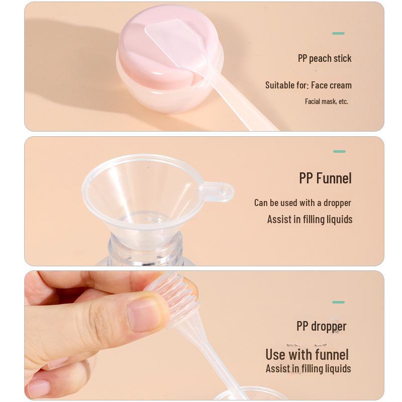 Портативный дорожный набор: Косметические флаконы-распылители и контейнеры для лосьонов