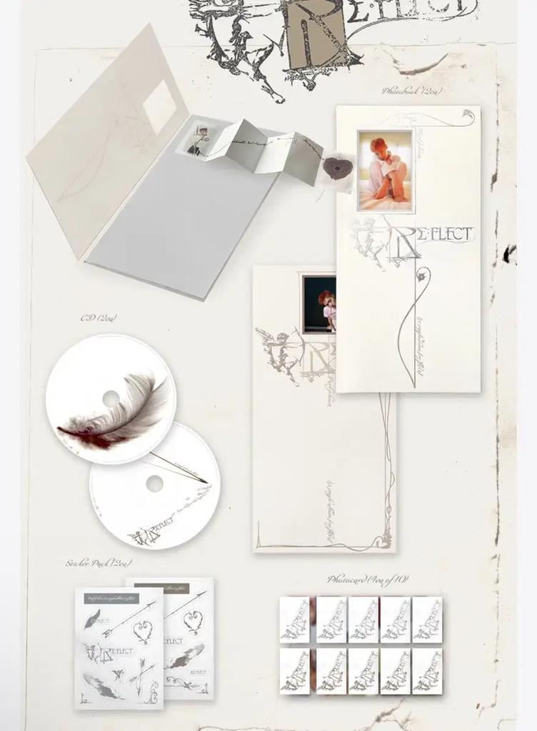Park Ji-hoon Album Reflect 2-Type Set (Unopened, Shipping Fee X)