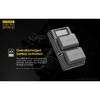 Зарядное устройство NITECORE USN4 PRO для аккумуляторов камеры, двухслотовое, USB-C, быстрая зарядка QC, для Sony NP-FZ100, активация глубоко разряженных аккумуляторов