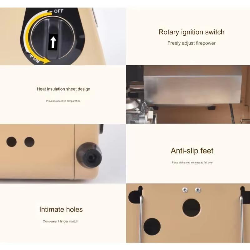 Уличная многофункциональная отопительная печь Портативная дорожная походная газовая горелка Теплоизоляция Отопление Инфракрасное излучение Горелка Обогреватель