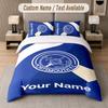 Custom Bedding Set Portsmouth FC Pattern, Print Name Text 1 Duvet Cover plus 2 Pillowcases Home Textile