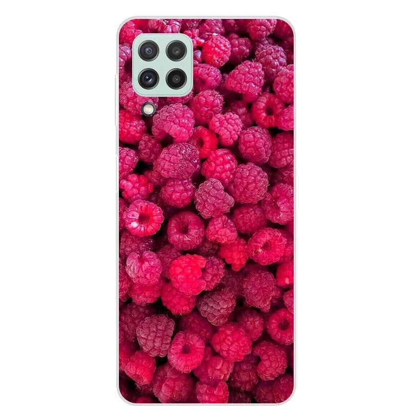 Чехол для Samsung Galaxy M22 M32 4G, задняя крышка для телефона Samsung M22, мягкий чехол для Samsung M32 4G M 22 32, черный чехол из ТПУ 6,4 дюйма