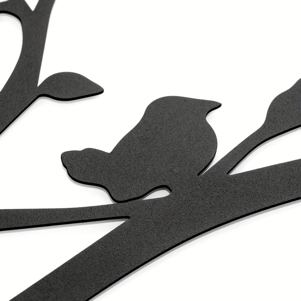 3 шт./набор Металлическое настенное искусство Древо Жизни - Декор ветвей для украшения стен гостиной и офиса