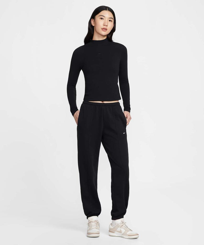 Nike Спортивная одежда Chill Terry Джоггеры из французского терри со средней посадкой W - Черный:Парус / If0233-010