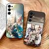 Чехол для телефона M-Mushoku Tensei Jobless Reincarnation для Samsung S25, S24, S21, S22, S23, S30, Ultra, S20, Plus, Fe, Lite, Мягкий Черный Чехол