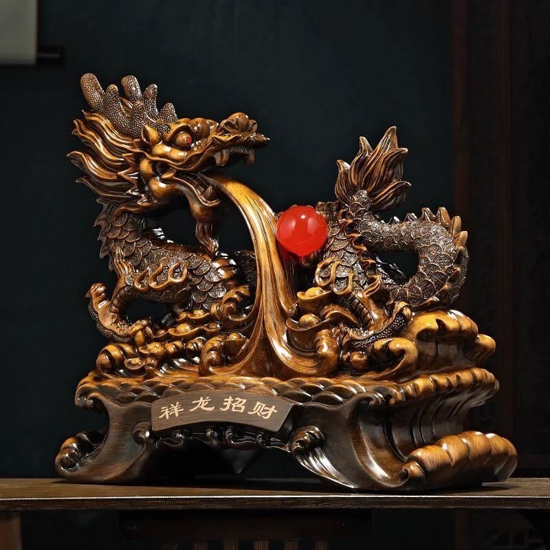 Фэншуй Привлечение Богатства Благоприятные Украшения Украшения Богатство Гостиная Фойе Офисный Стол Украшения Открытие Подарков