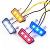 12V Светодиодная подсветка номерного знака мотоцикла Предупреждающий свет номерного знака мотоцикла Универсальный задний фонарь декор мотоциклетные аксессуары