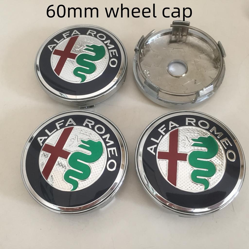 4 шт. 56 мм 60 мм 68 мм Для Alfa Romeo 147 156 159 Автомобильный значок Колпачок ступицы Колесного диска Наклейка Значок Накладки Наклейки Аксессуары для стайлинга