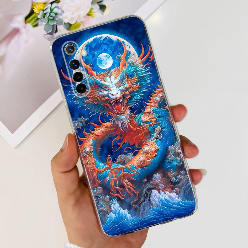Чехол для OPPO Realme 6 Pro Модный Цветочный Прозрачный Мягкий Силиконовый Задний Чехол для Realme6 Realme 6 Pro 6S 6i 6Pro Realme6s Чехол для Телефона