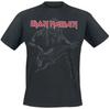 Футболка Iron Maiden с Эдди-басистом для поклонников хэви-метала, любящих культовый дизайн группы в повседневной одежде