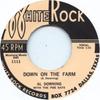 7inch Record AL DOWINGS, POE KATS - Down On The Farm / Oh! Babe WHITEROCK1111 White Rock 2012 UK Rock Used