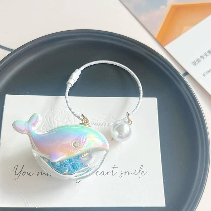 1 шт. милый брелок в виде кита дельфина морское животное кукла кавайный автомобильный брелок аксессуары для мужчин женщин пара сумка ювелирные изделия