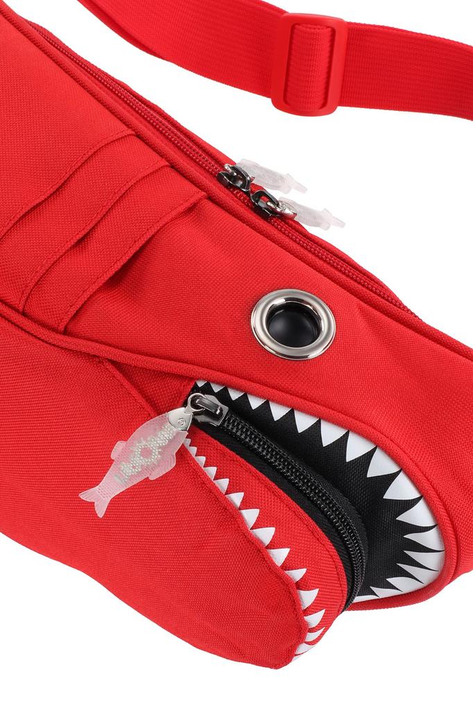 Сумка-пояс Shark, красная [Morn Creations] SK-110