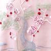 Женское улучшенное платье Cheongsam, элегантное длинное платье с вышивкой в ​​стиле ретро, ​​праздничное платье с цветочным принтом, китайская женская одежда высокого качества