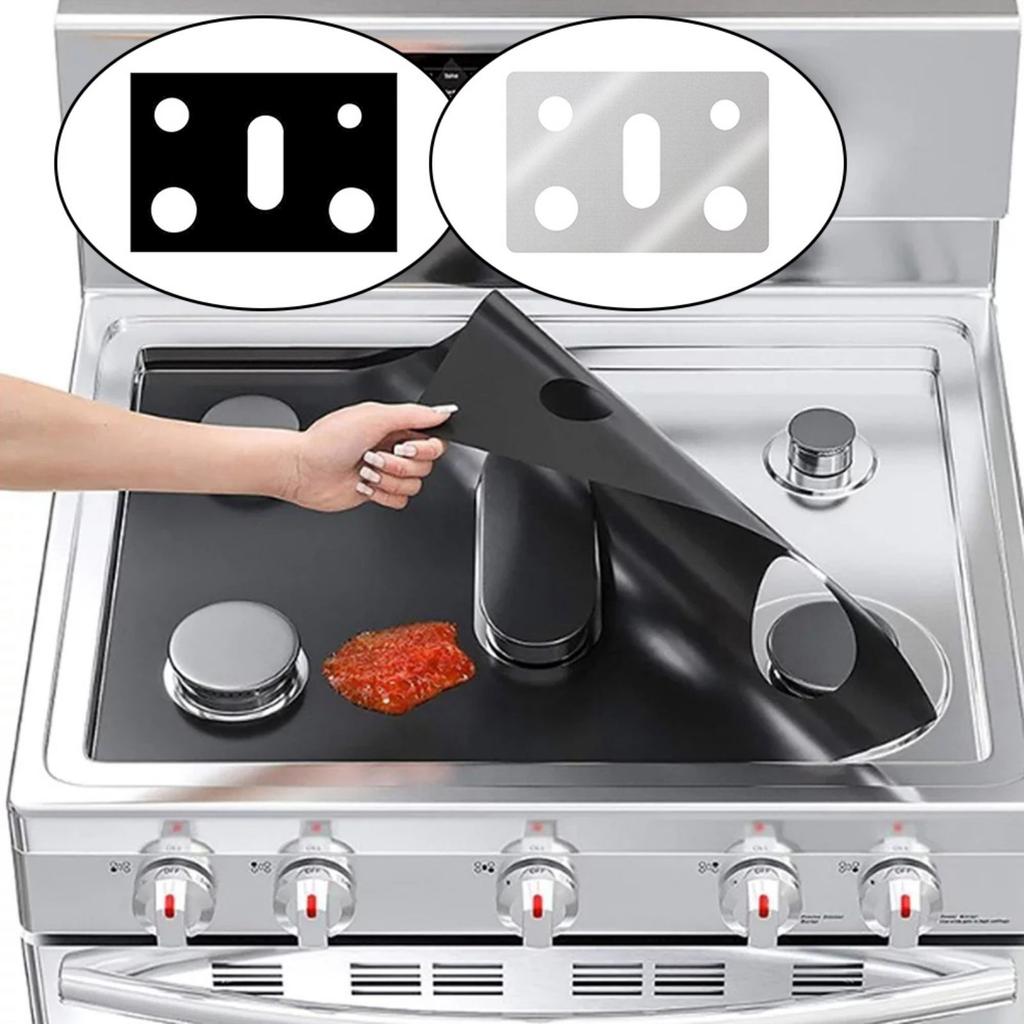 Высокотемпературная антипригарная чистящая и защитная накладка для газовой плиты, накладка для защиты от масляных пятен на газовой плите