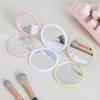 Mini Hand-Held Mirror Double-Sided Pocket Mirror Simple Make-Up Mirror Student