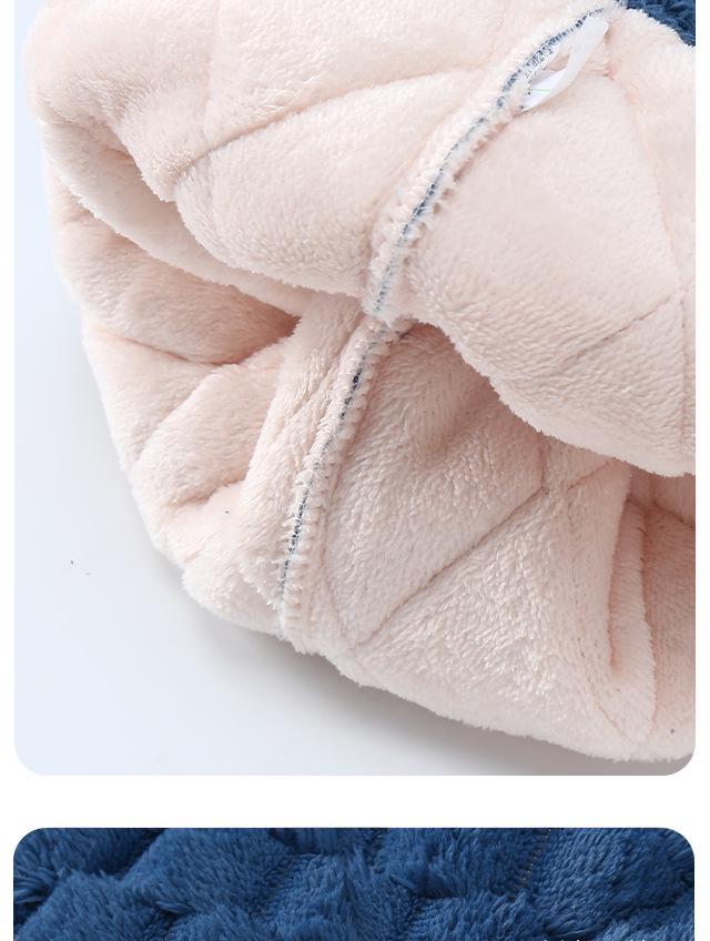 Детская зимняя фланелевая пижама: Толстый коралловый флис, трехслойный стеганый, комплект для родителей и детей